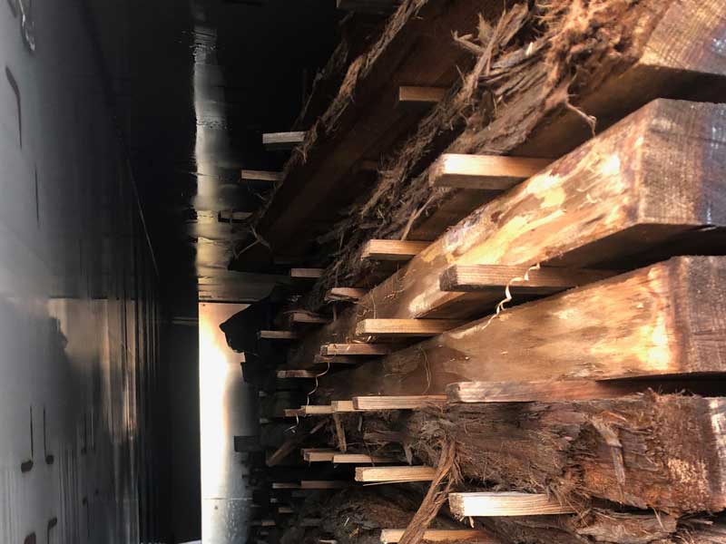 kiln drying wood